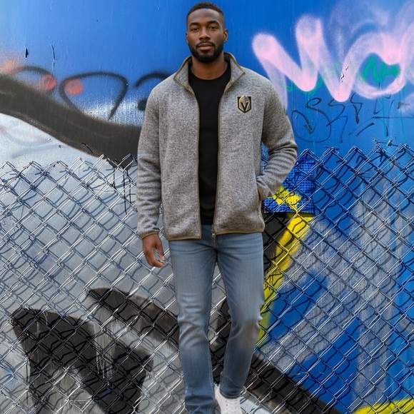 Las Vegas Golden Knights men’s Gray Jacket - Picture 4 of 12